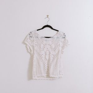 Sheer Lace Express Top